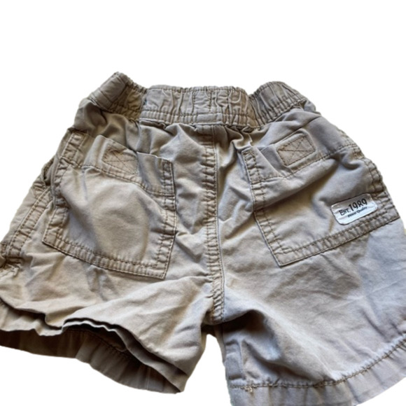 3/$20 childrens place 12-18 month brown shorts - Picture 3 of 3